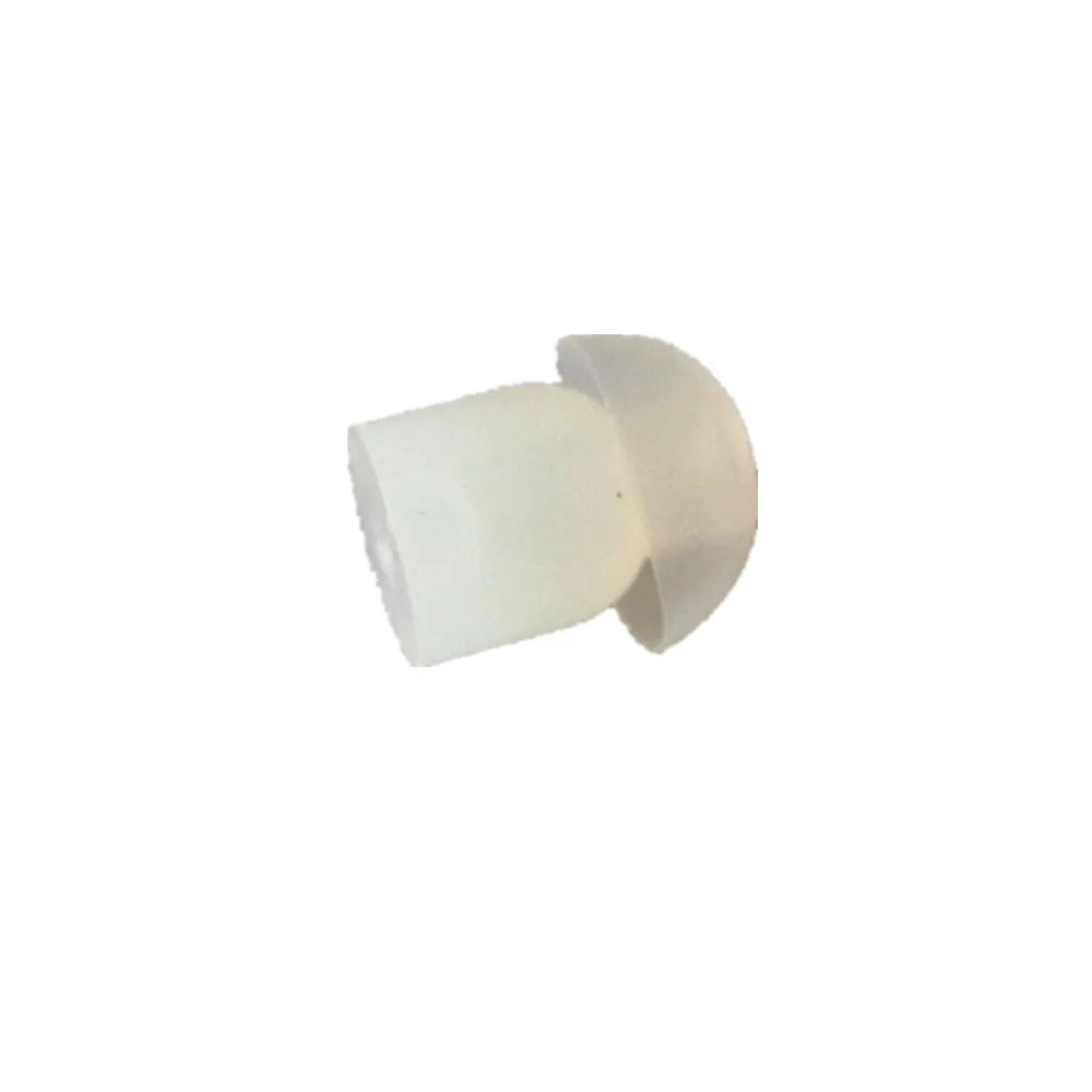 100Pcs Clear Silicone Rubber Earphone Earpiece Ear Tip Eartips Earbuds For Baofeng Kenwood Motorola Two Way Radio Acoustic Tube