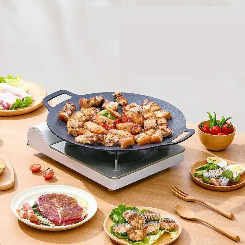 

Barbecue Frying Pan Iron Pan