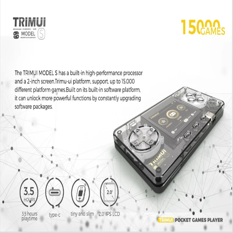 

Retroid Handheld Pocket Game Player With ARM CPU