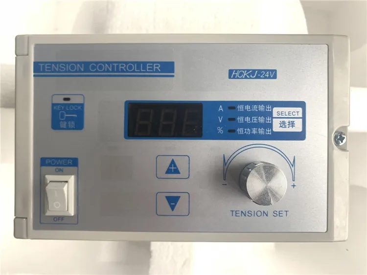 

Tension Controller 24V Manual Operation KTC800A Magnetic Powder Brake Magnetic Particle Clutch Magnetic Particle Govern