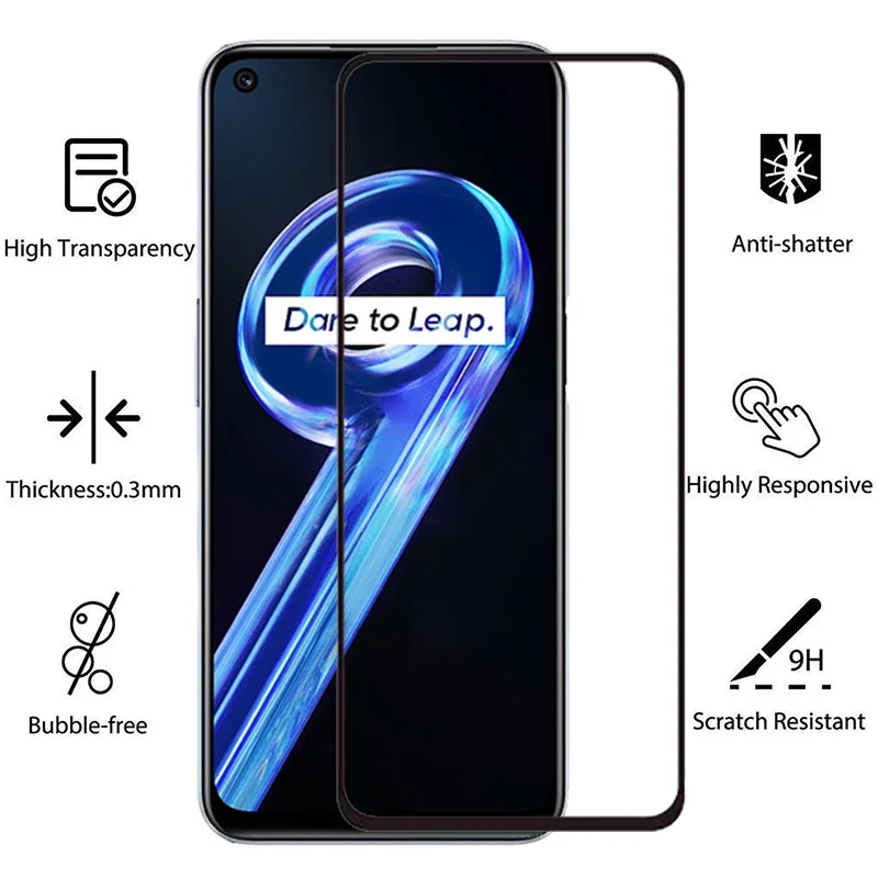 Фото Защитное закаленное стекло Fror Aq для Realme 9 5g Speed Se, 2 шт., защитная пленка для экрана Realme9 Realmi9 Film R №3