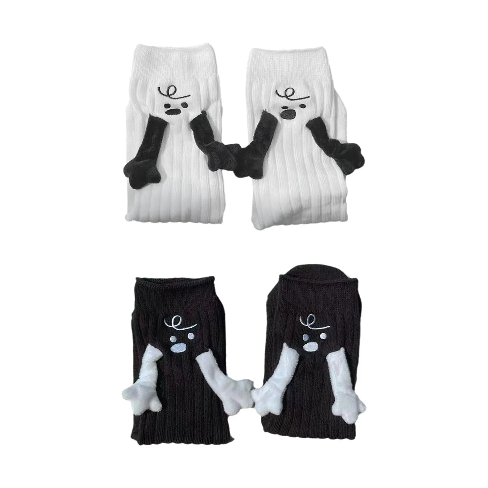 

Магнитные носки для рук, милый декоративный аксессуар, удобные повседневные носки, носки для пар, подарки на день рождения для мужчин и женщин