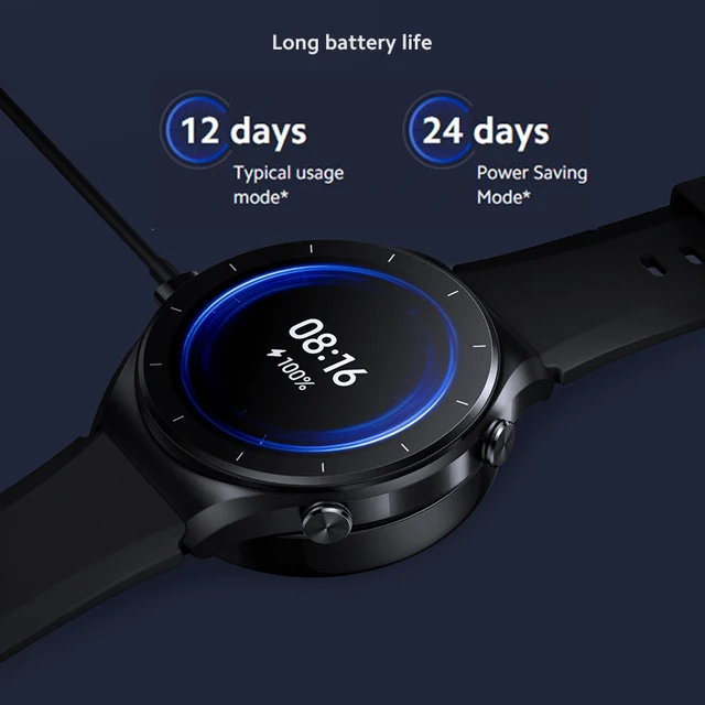 New Global Version Xiaomi Watch S1 Smartwatch 1.43" AMOLED Display Heart Rate Blood Oxygen Wireless Charging Dual-band GPS Watch 4