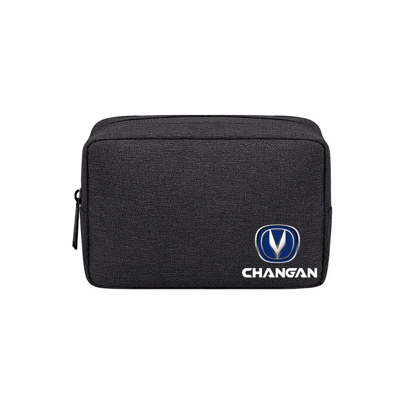 

Портативные автомобильные сумки для хранения цифровых кабелей USB гаджеты зарядное устройство автомобильная сумка для ключей для Changan Eado Unit CS35plus CS55plus CS75plus