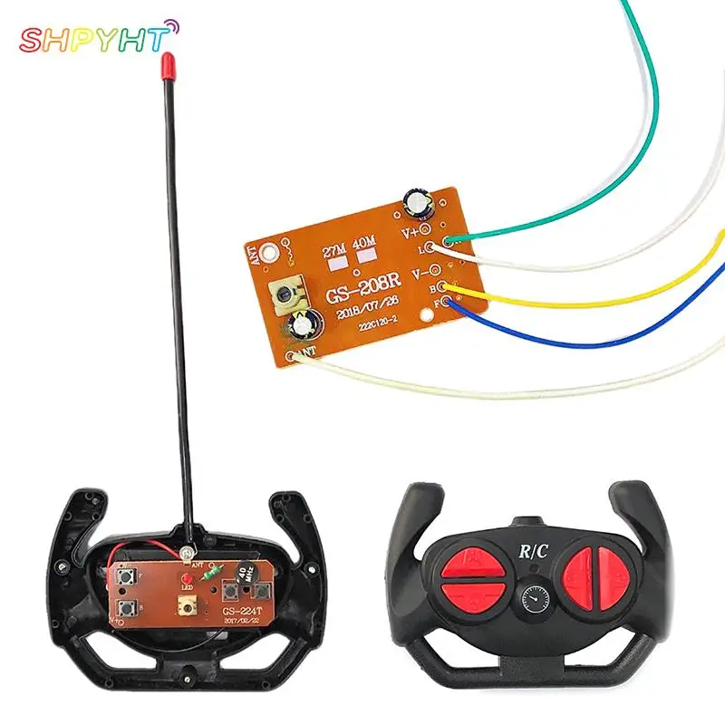 Автомобильные аксессуары для дистанционного управления 27 м/40 м, печатная плата дистанционного управления, популярный 4-канальный пульт дистанционного управления на радиоуправлении 27 МГц, автомобильные игрушечные аксессуары