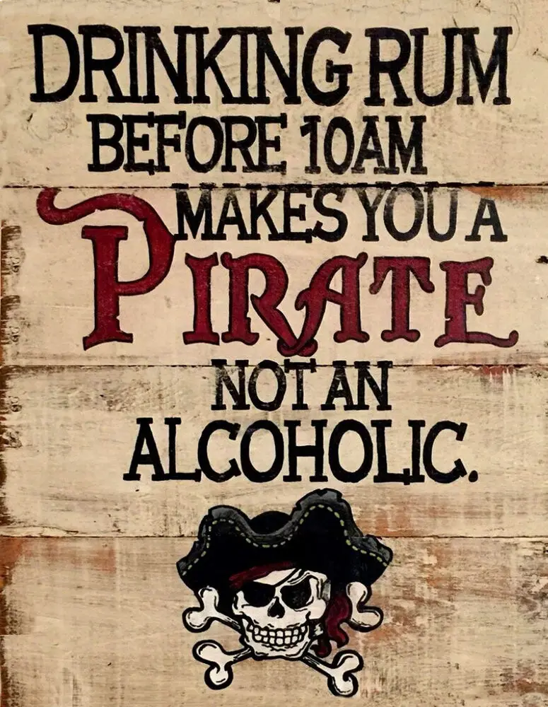 

Vintage Rum Wall Metal Logo