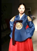 ladies hanbok korean national clothing south korea imported tang clothing fabric palace hanbok