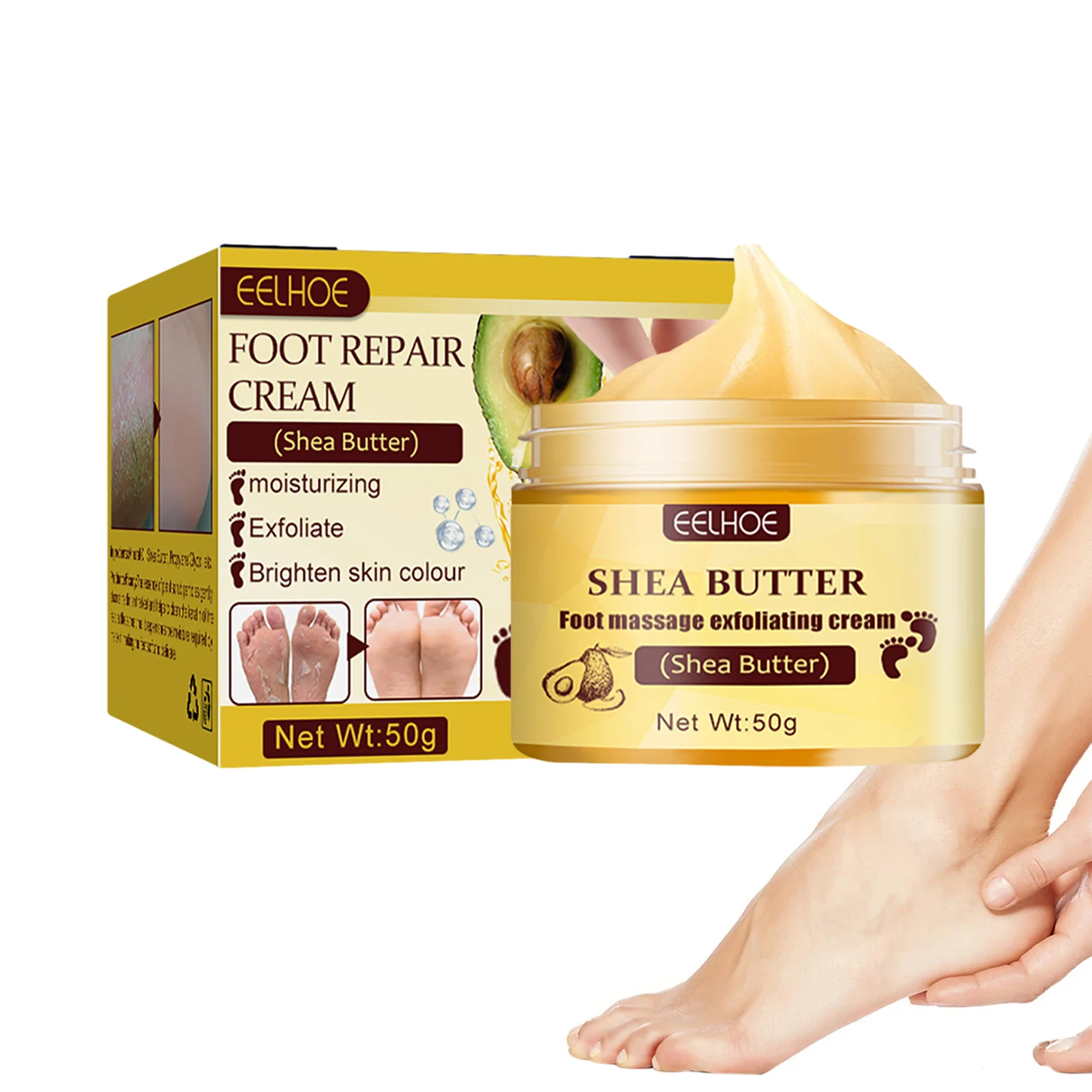 

Крем для массажа ног, бальзам для сухих ног, увлажняющий крем для ухода за ногами, средство для удаления мозолей для мужчин и женщин, восстан...