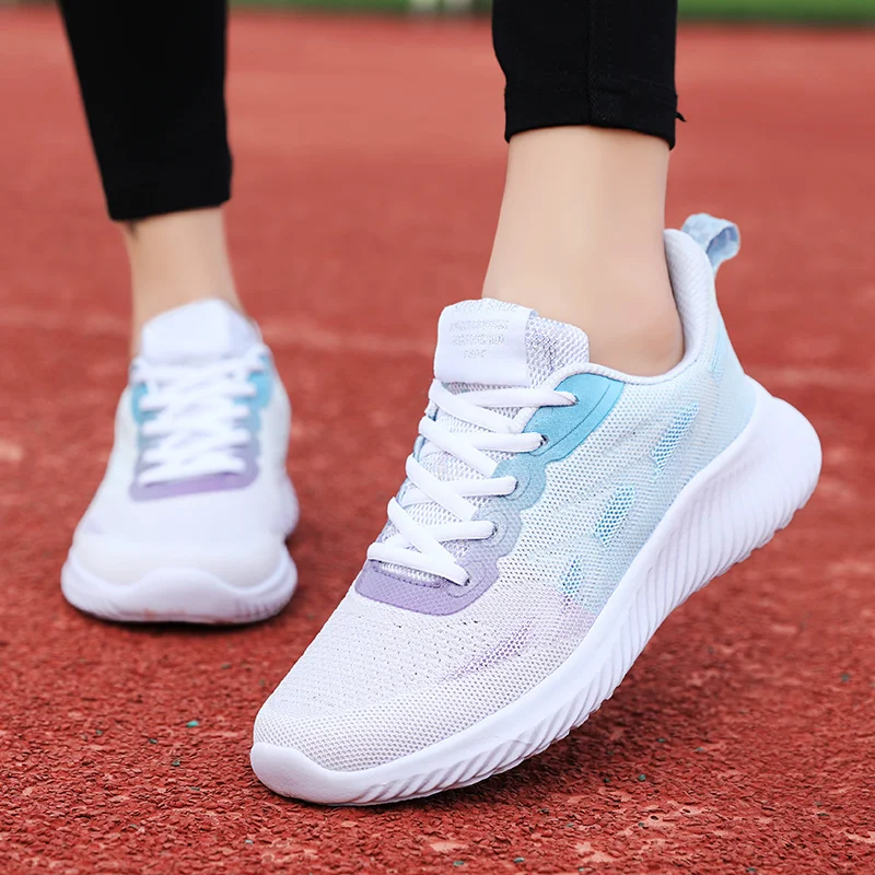 Xiaomi SALUDAS Women's Sneakers Running Shoes Breathable Mesh Casual Shoes Lightweight Comfortable Walking Shoes Women Shoes