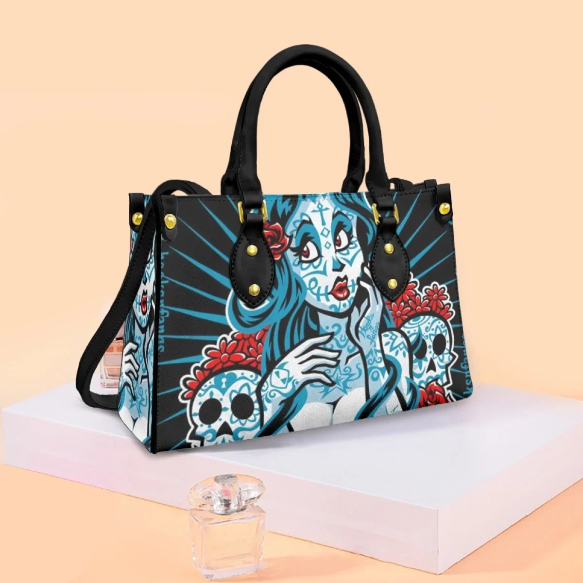 Дизайнерские женские сумки Dead Of Skull для девушек кожаные тоуты с верхней ручкой на