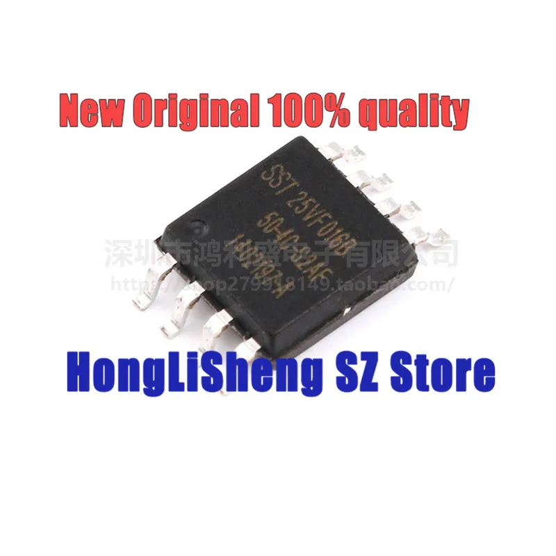 10pcs/lot SST25VF016B-50-4C-S2AF SST25VF016B SOP8 Chipset 100% New&Original In Stock