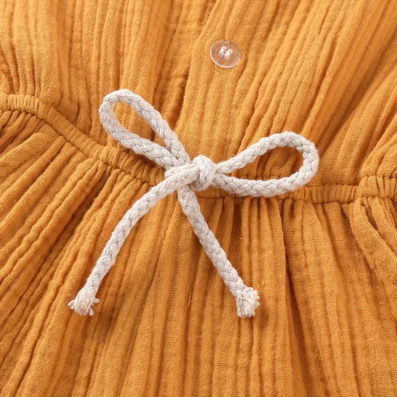 Летний детский комбинезон без рукавов для маленьких девочек с шортами цельная