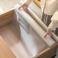 kitchen mat waterproof oilproof shelf cover mat drawer liner cabinet refrigerator mat non slip non adhesive dining table mat