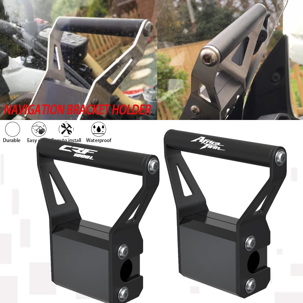 

2022 2023 GPS Mount FOR HONDA CRF1000L CRF 1000 L Motorcycle Phone GPS Navigation Holder Bracket CRF 1000L AFRICATWIN 2018-2021