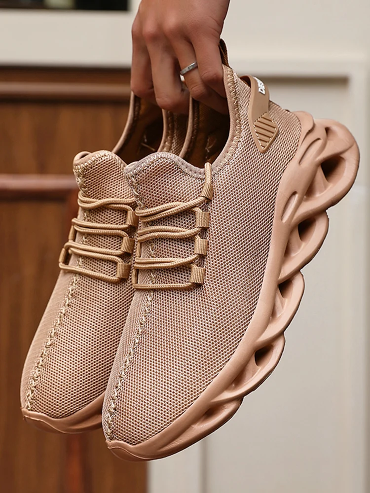 Мужские повседневные кроссовки с дышащей сеткой