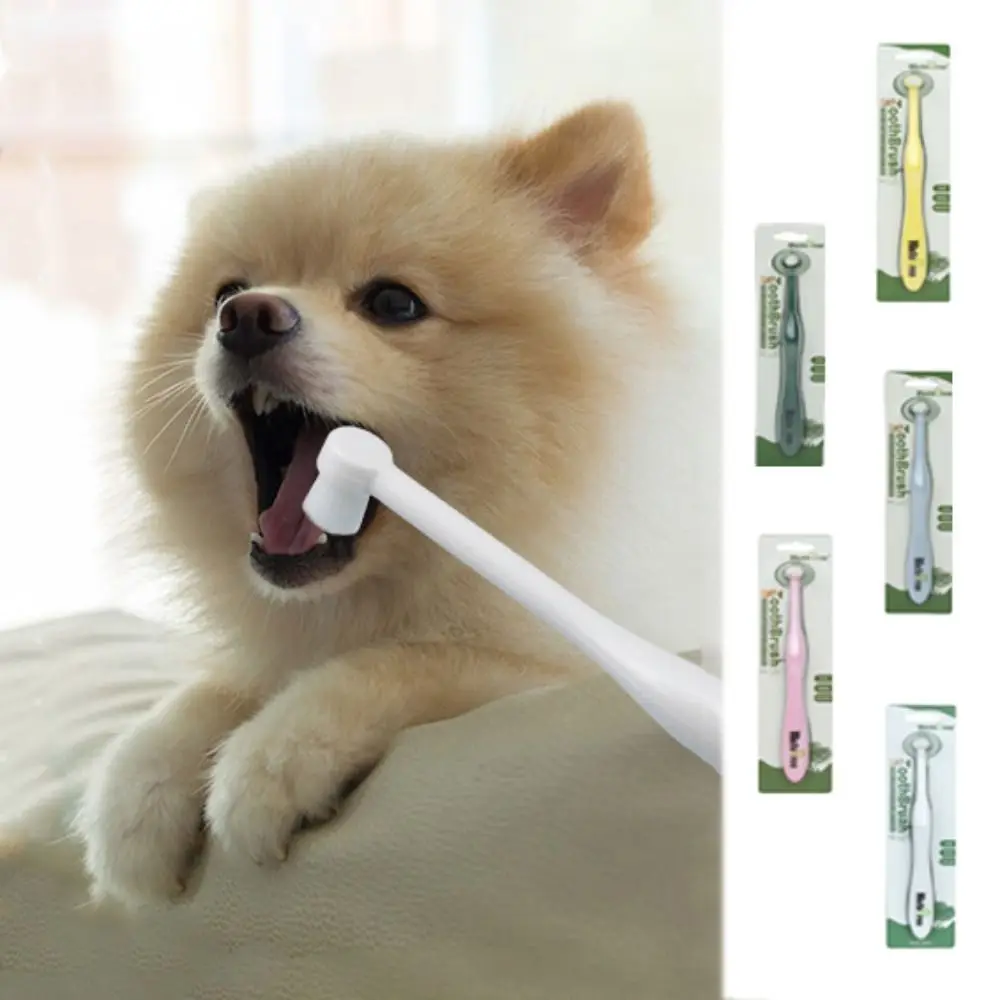 Зубная щетка для чистки полости рта с круглой головкой