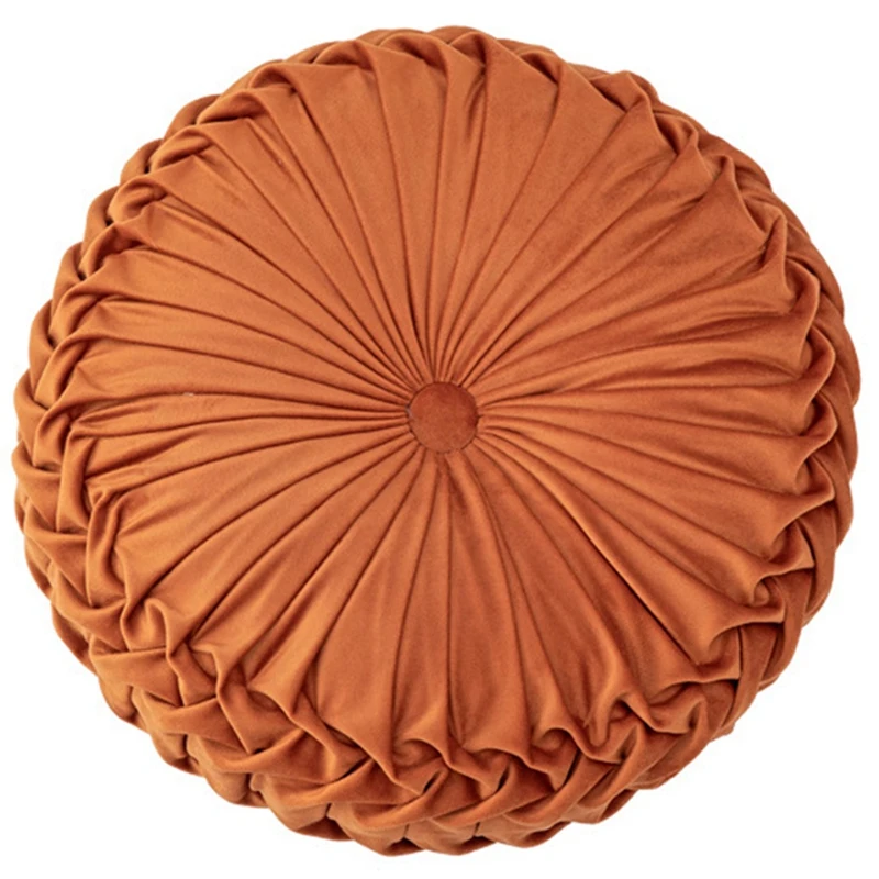 

Нордическая круглая подушка, мягкая подушка для сиденья, Бархатная подушка с хвостом кошки, ручная Подушка с колесами, футоновый пуф