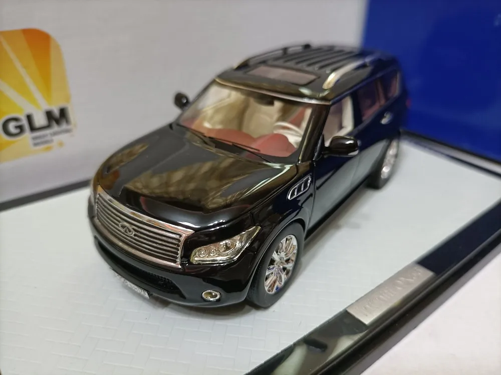 

Модель внедорожника GLM 1/43 Nissan Infiniti QX56, Черная