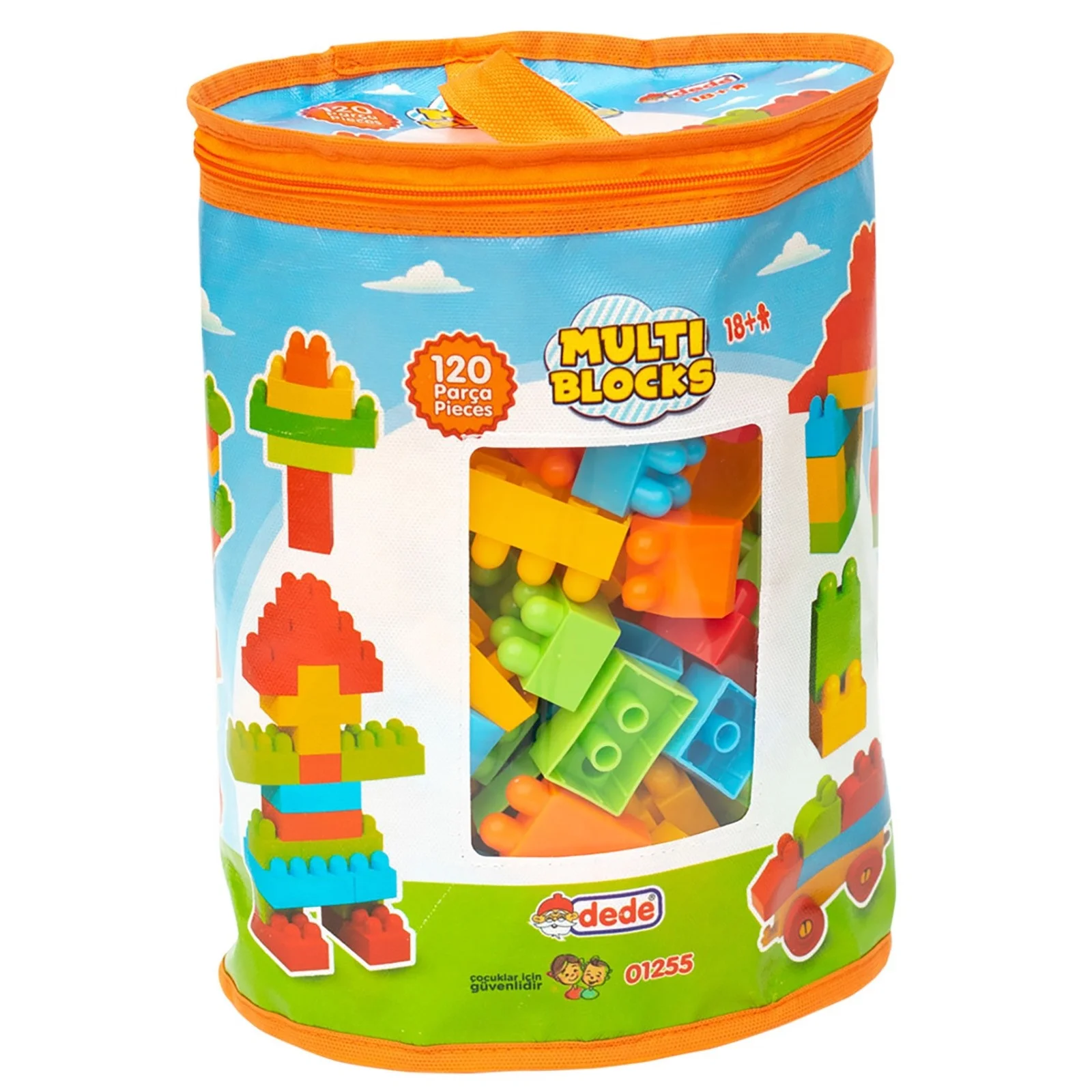

ebebek Dede Multi Blocks 120 Pieces