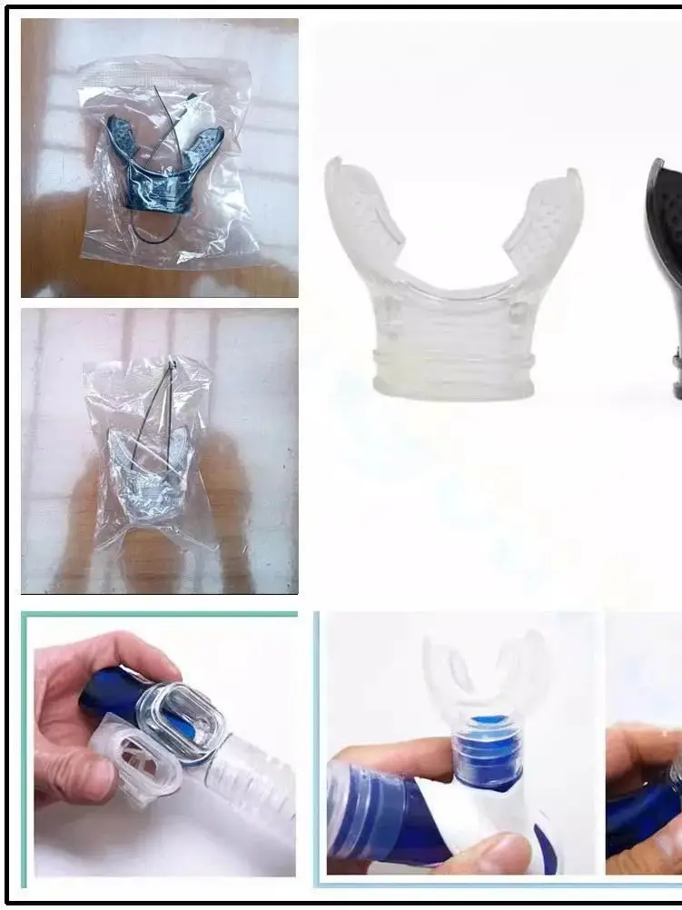 1 шт. одноразовый ПВХ мундштук для дайвинга подводный дайвинг трубка трубки