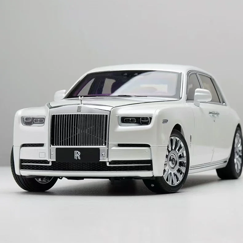 1:18 ограниченная серия Rolls-Royce Phantom 8 поколения миниатюрная модель компрессионного