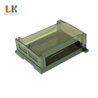 lk plc27 transparent cover junction box abs plastic instrument case enclosure module outlet box 150x90x40mm