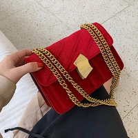 designer bags women high quality luxury chain shoulder bag buckle flap crossbody bags female handbag solid color messenger pouch