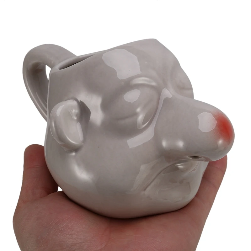 Cermic большой нос фотография яйцо желток сепараторы ручка фильтр инструмент для