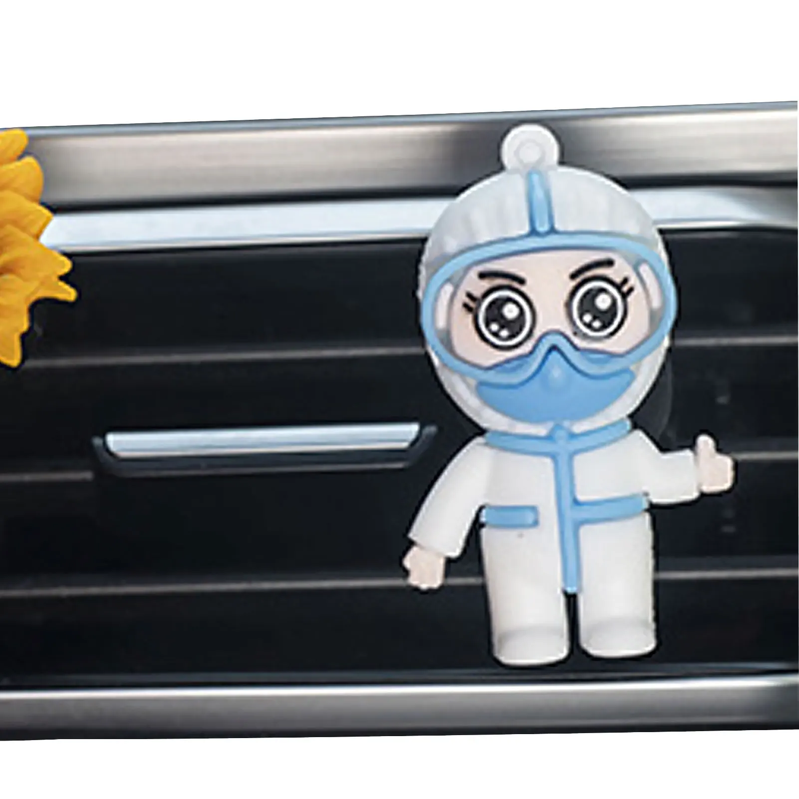 

Car Aromatherapy Cartoon Ornament Anti-epidemics Hero Shape Cartoon Car Air Outlet Ornament Car Interior Ornament Suitable For
