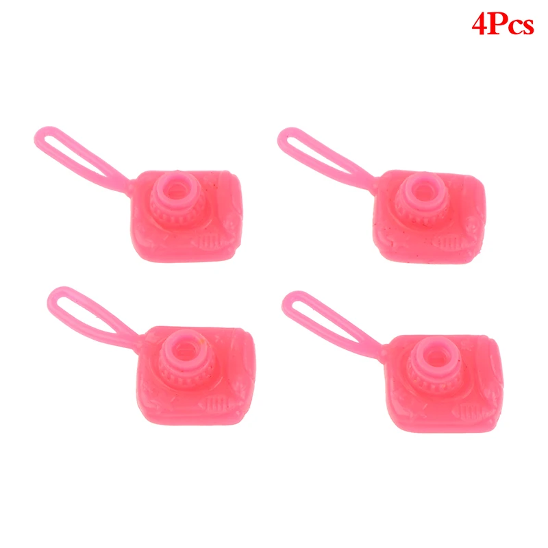 

4PCS Doll house scene decoration Mini PVC soft plastic small camera model for Doll Accessories Dolls House Decoration