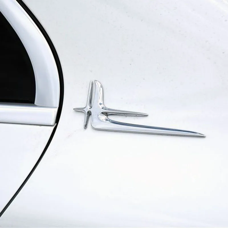 

Mercedes-Benz C200LE Class Lengthened L Version Long Wheelbase Version Body Standard C-pillar Car Sticker Body Sticker Metal