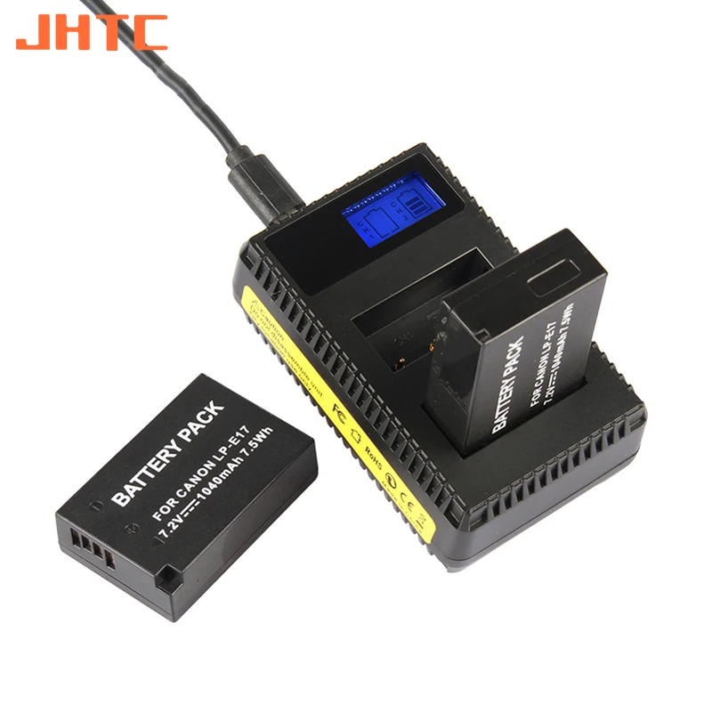 Зарядное устройство для камеры Canon EOS M3 M6 T6s T6i 750D 760D 200D 800D 8000D Kiss X8i LP E17