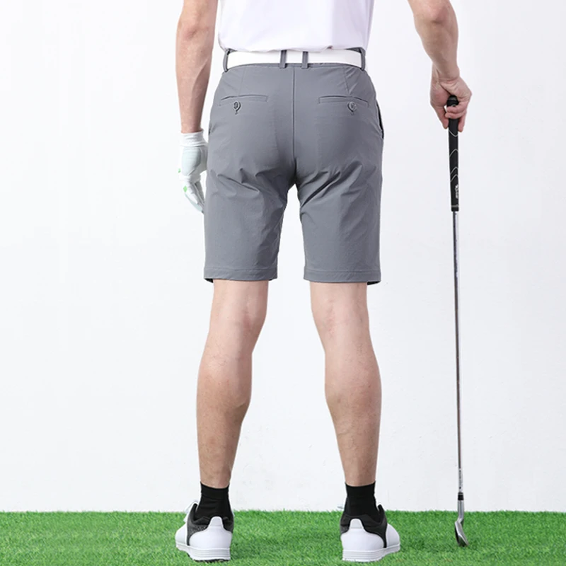 Summer the new golf trousers men shorts quick-drying elastic five points and short pants