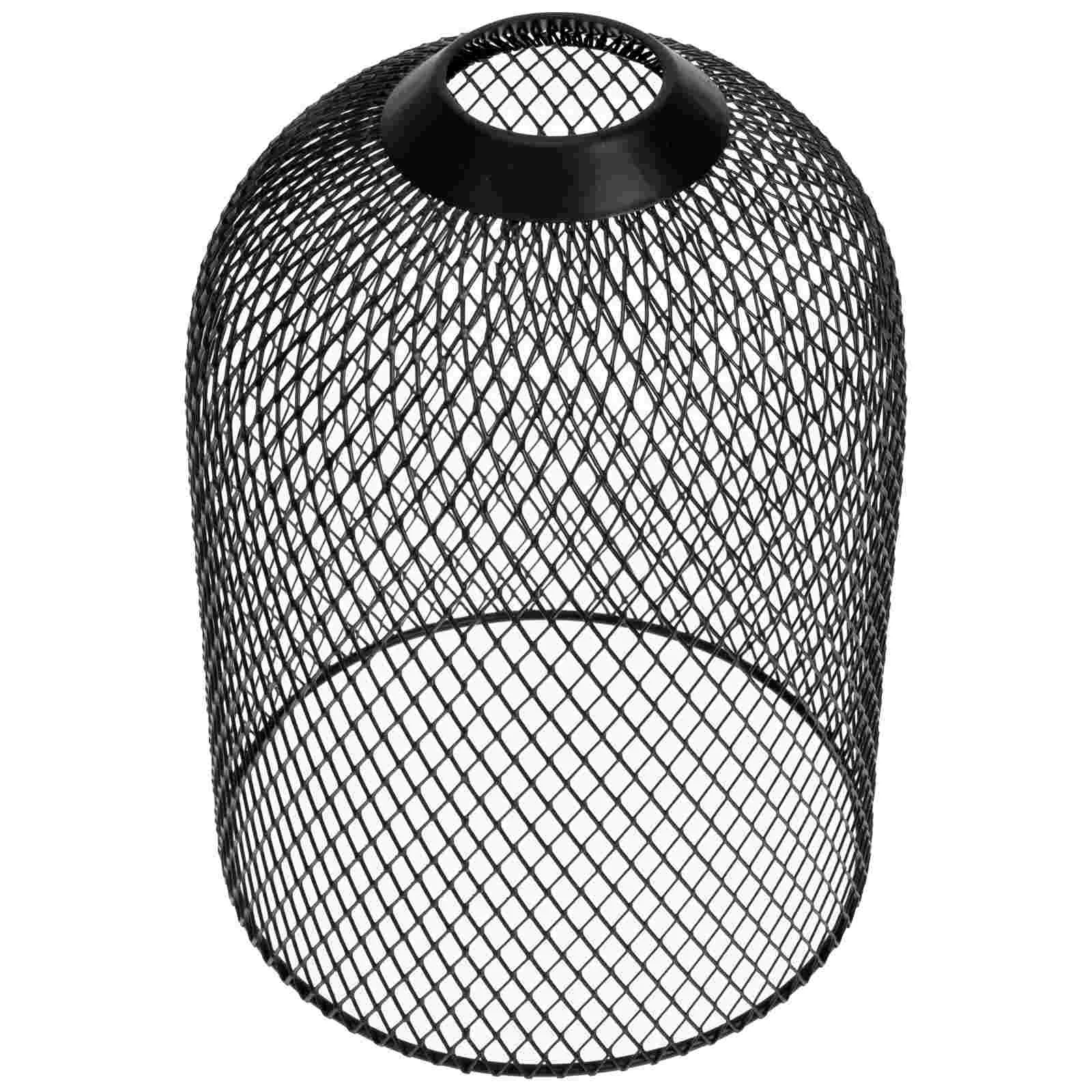 Полый абажур потолочный декор ретро открытый стиль клетки из кованого железа