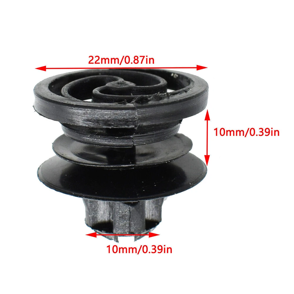 30 шт. клипсы-фиксаторы для отделки двери автомобиля заклепки Golf Passat B5 3B0868243 клипсы