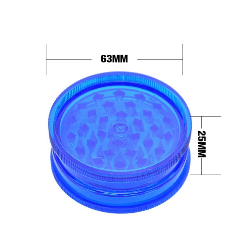 Прозрачная пластиковая двухслойная дым Острый зуб Smasher акриловая шлифовальная