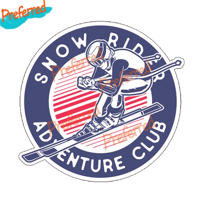 

Снежный Гонщик, лыжи, сноуборд, сани, наклейка, Мотокросс, гоночный стиль, настенная Виниловая наклейка для автомобиля, высечка, водонепрони...