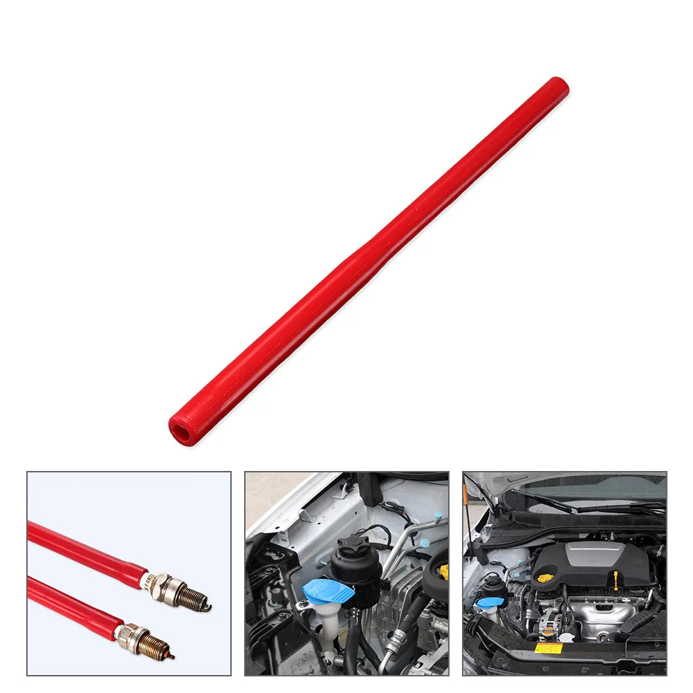 

3Pcs Car Spark Plug Sockets Car Spark Plug Installation Tools Car Supplies (Red)