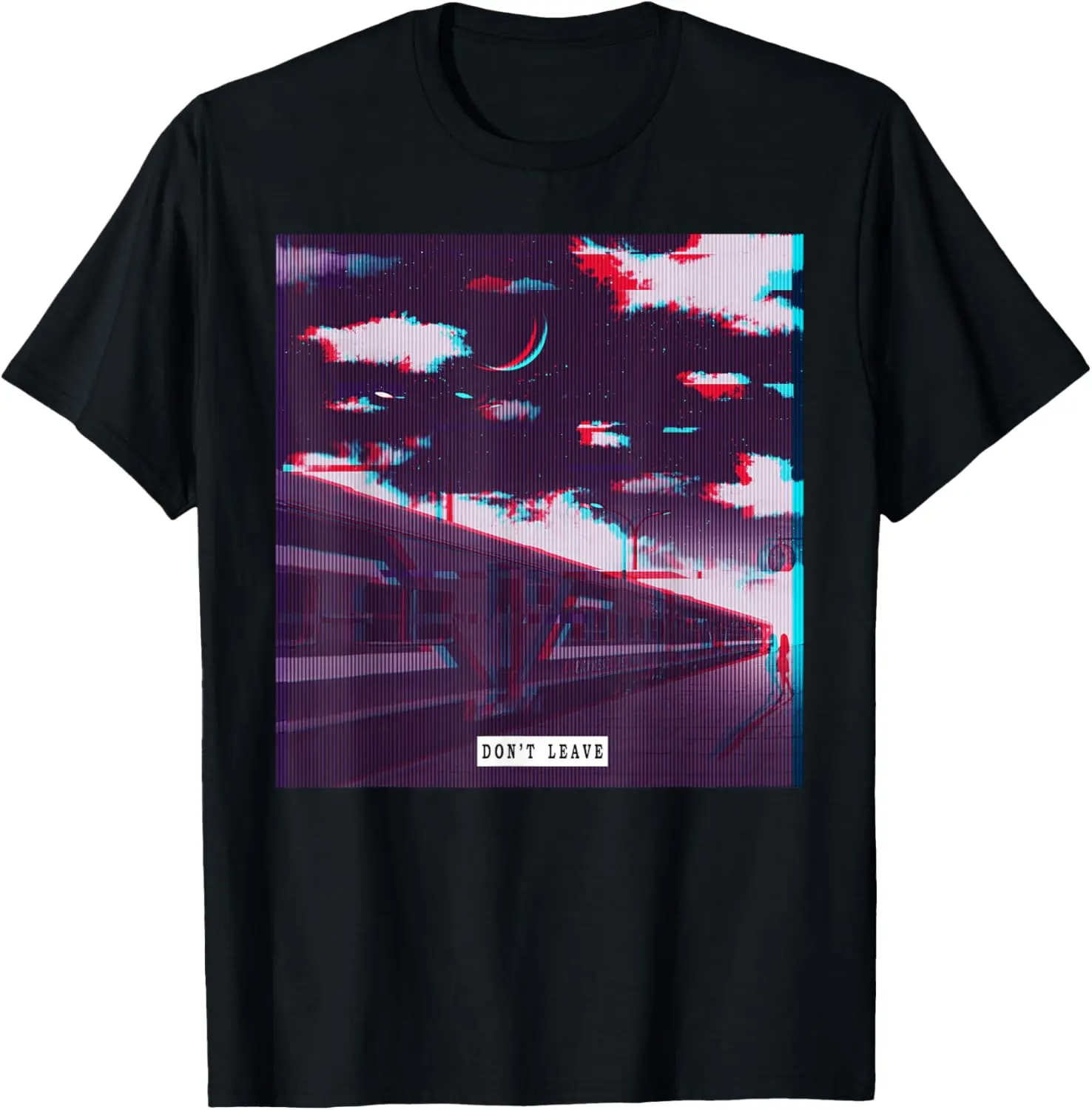 Уличная футболка Vaporwave Aesthetic Style 90s Glitch для мужчин и женщин