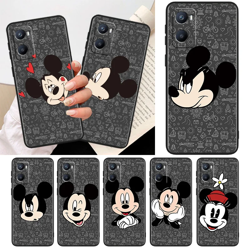 

Good looking mickey Phone Case For OPPO A56S A55 A54S A53S A52 A33 A32 A31 A16S A16 A12 A11S A9 A5 2020 Black Cover