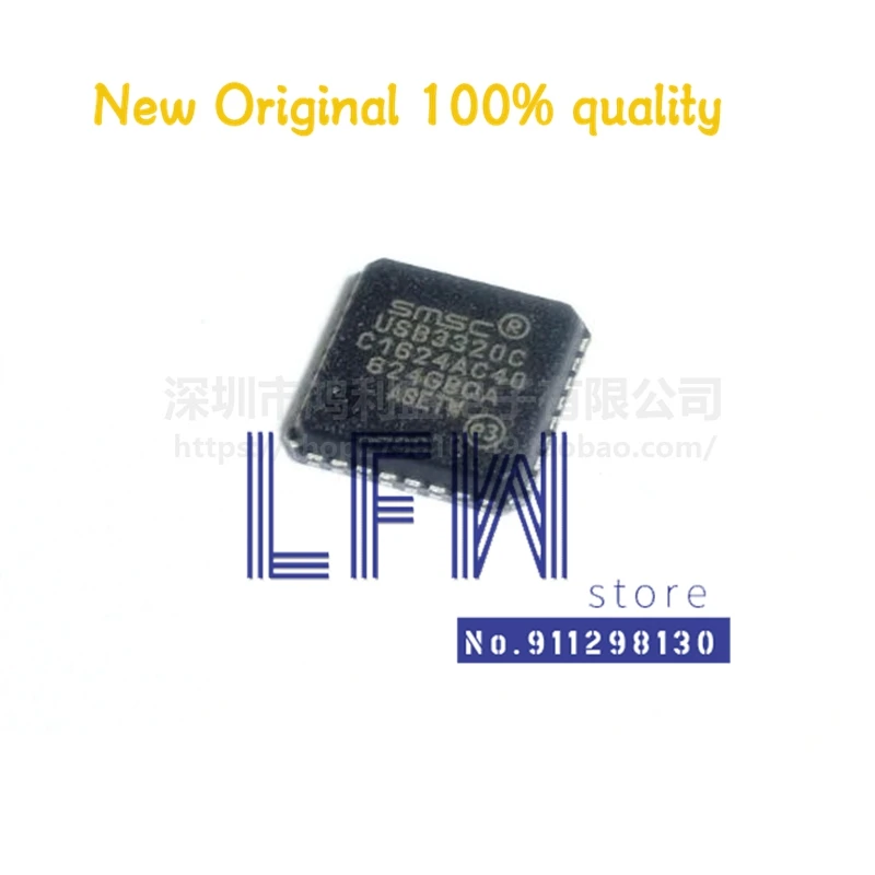 

5pcs/lot USB3320C-EZK-TR USB3320C USB3320 QFN-32 Chipset 100% New&Original In Stock