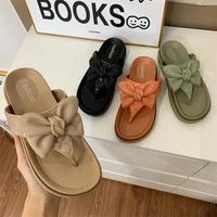 women soft sole platform thick flip flops summer casual slippers female fashion outdoor beach sandals all match shoe