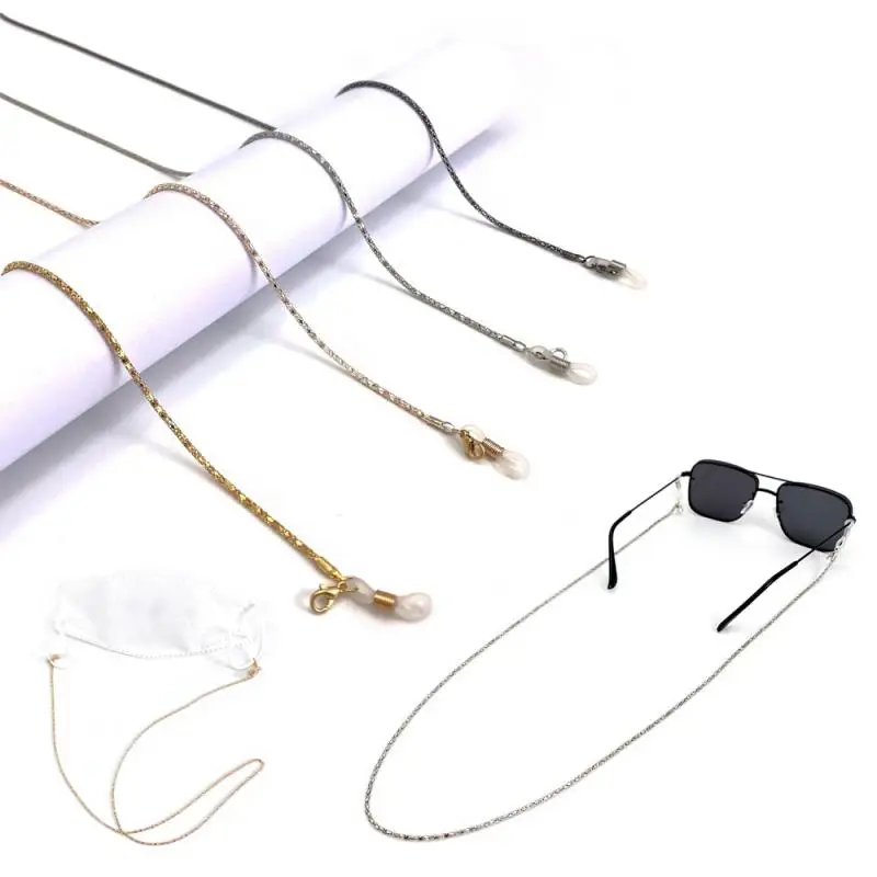 

Iron Chains Sunglasses Masking Lanyard Necklace Strap For Women Men Eyeglasses Chains Fashion Jewelry Decoration Accessories