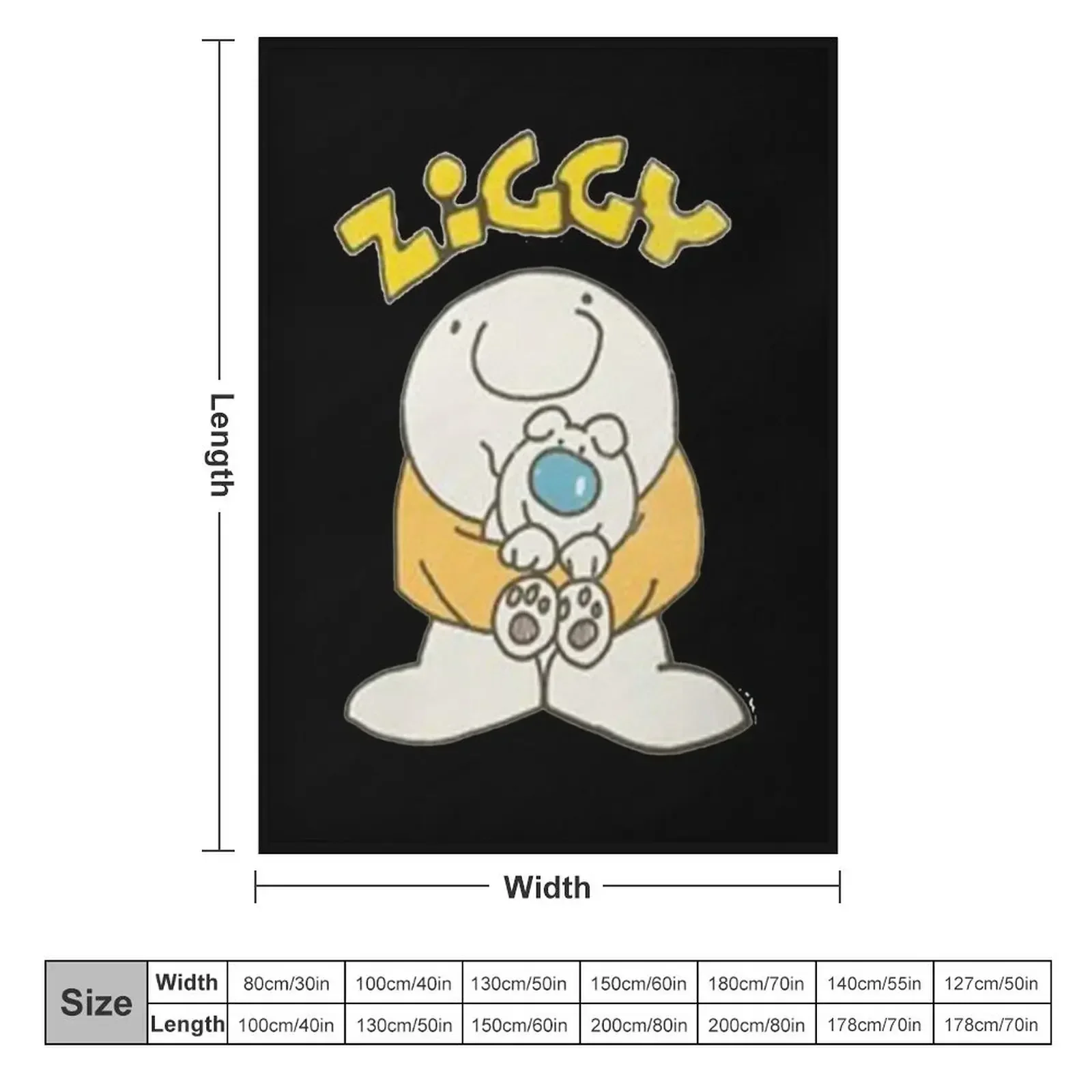 Одеяло Ziggy Cartoon Тяжелые одеяла и пледы Одеяла