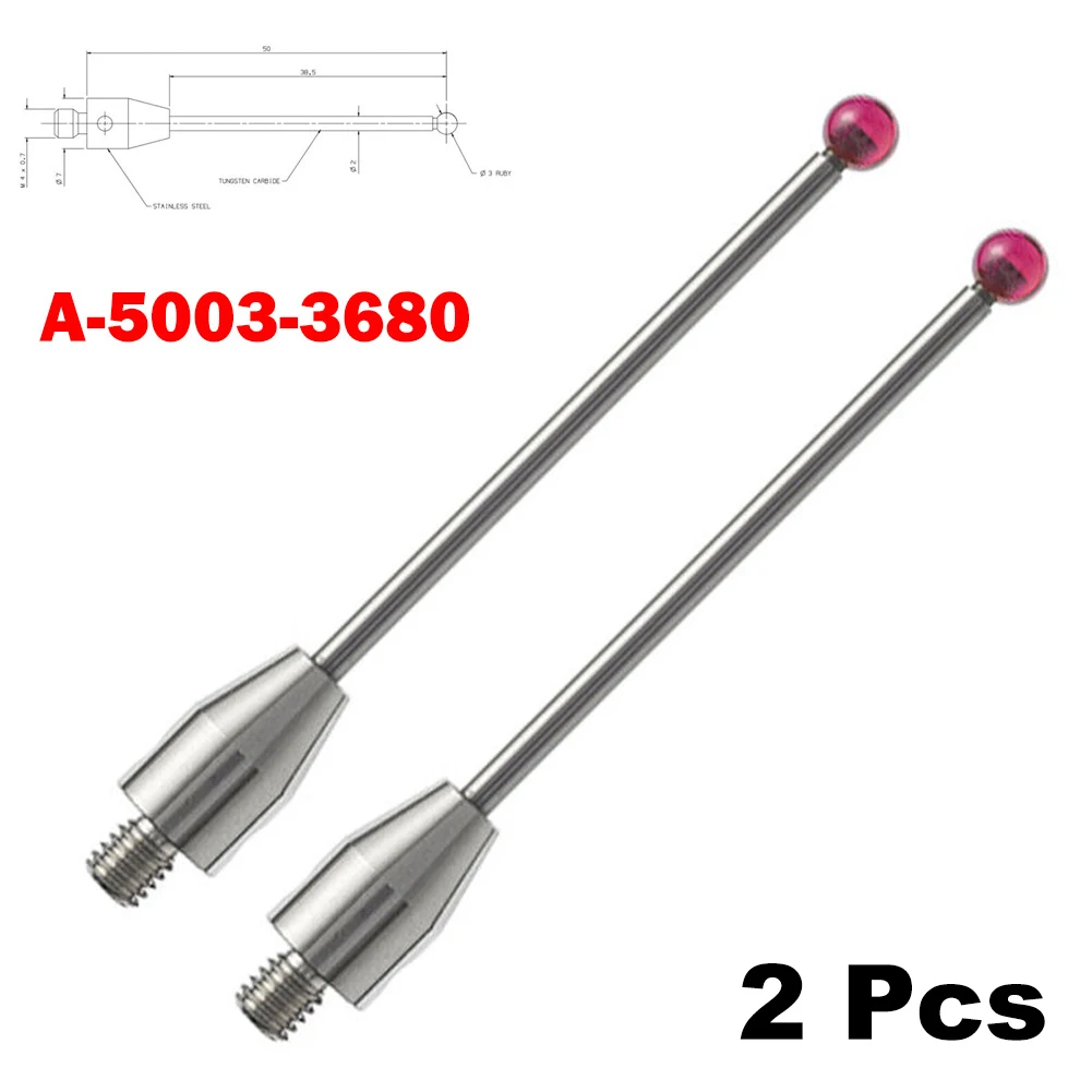 2 шт. хвостовик сенсорного зонда C мм 3 Ru By Ball длина 50 A-5003-3680 стилус аксессуары для