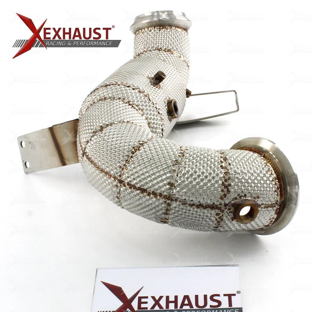 Выхлопная труба для Mercedes Benz A45 AMG CLA45 C118 W177 X118 тепловая защита канальной трубы