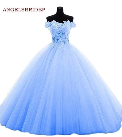 

New Arrive 100% Real Photo Quinceanera Dresses Ball Gown Beaded Sweet 16 Dress For 15 Years Debutante Gowns Birthday Party Dress