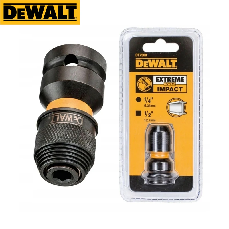 

DEWALT Адаптер переходник патрон 1/2" на 1/4"