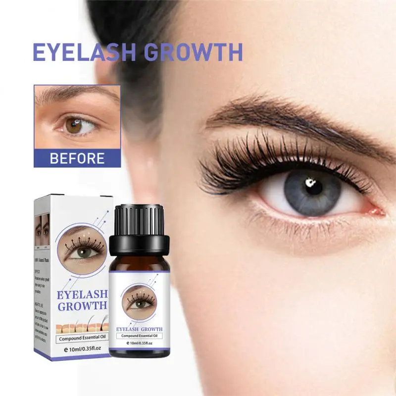 

18PCS Fast Eyelash Growth Serum Eyelash Enhancer Longer Fuller Thicker Lashes Eyelashes Eyebrows Enhancer Eyelash Care Product