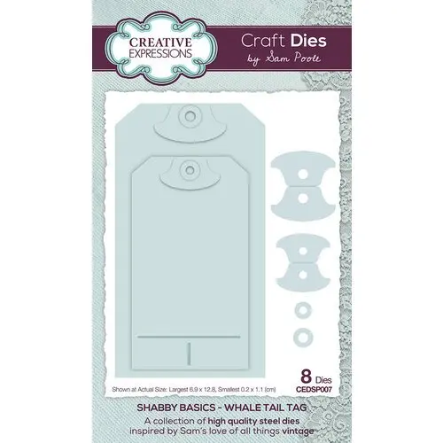 

Whale Tail Tag Metal Cutting Die 2022 New Diy Molds Scrapbooking Paper Making Cuts Crafts Big Die Handmade